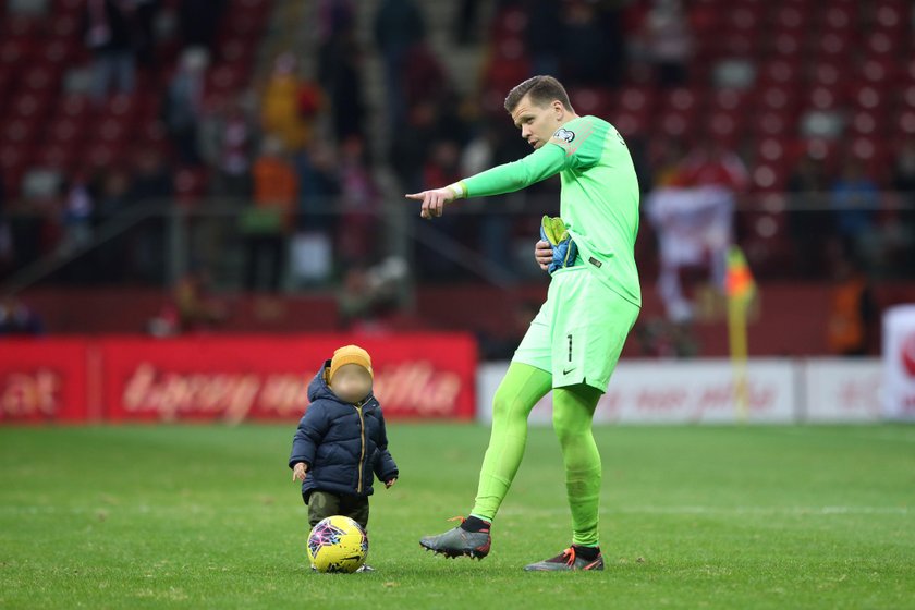 Liam Szczęsny na boisku