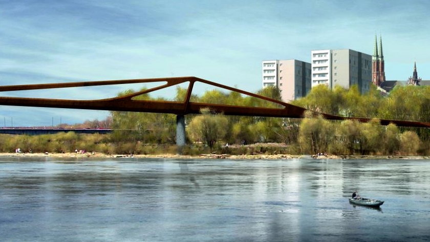 Most dla rowerzystów nad Wisłą. Powstanie nowa atrakcja w Warszawie