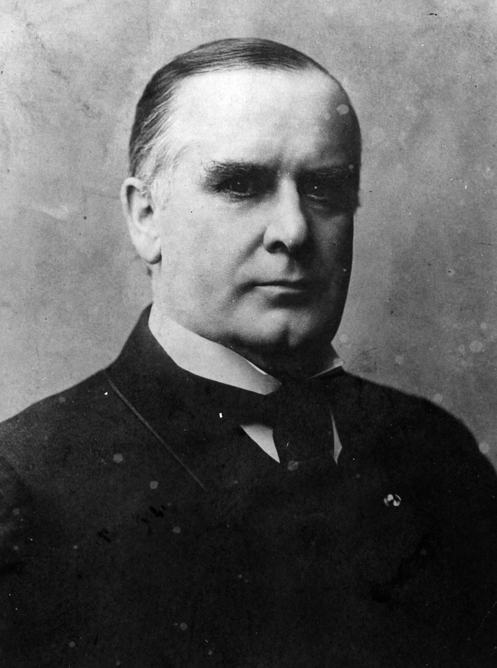 1901. William McKinley (1843-1901) - 25. prezydent USA