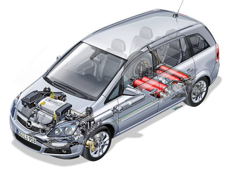 Opel Zafira 1,6 CNG Turbo: 150 KM i emisje CO2 na poziomie 144 g/km