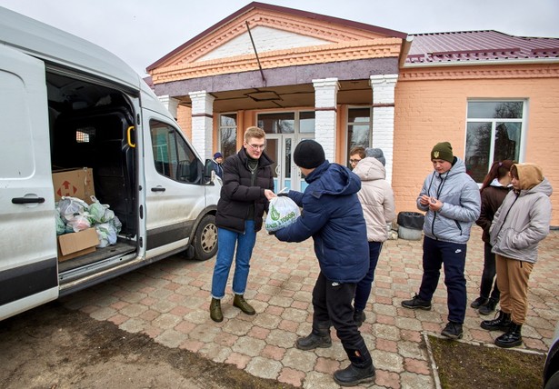 Pomoc humanitarna na Ukrainie