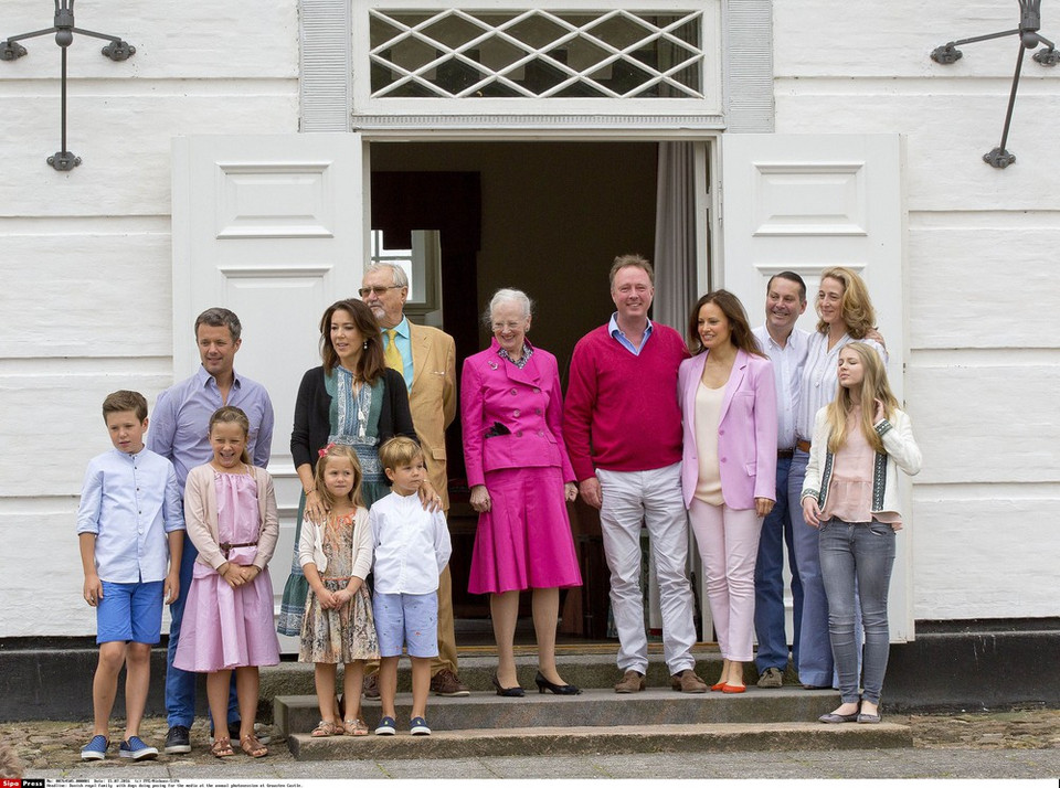 Sesja duńskiej rodziny królewskiej