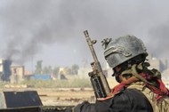 Iraqi Security Forces And ISIS Terrorists Clashed - Ramadi