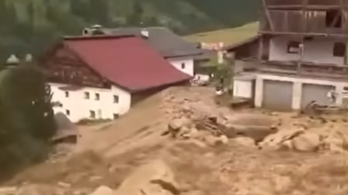 Poplava i klizište u Tirolu