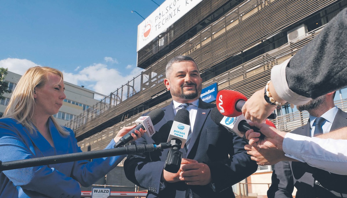 Krzysztof Sobolewski, sekretarz generalny PiS, uczestniczy w pracach nad zmianami struktury partii