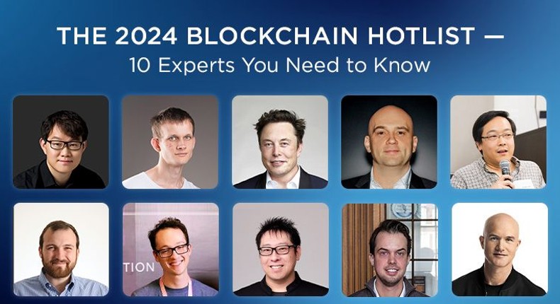 The 2024 blockchain hotlist – 10 experts you need to know