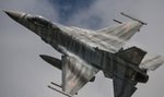 F-16 w tygrysim malowaniu przyleciał na Krzesiny