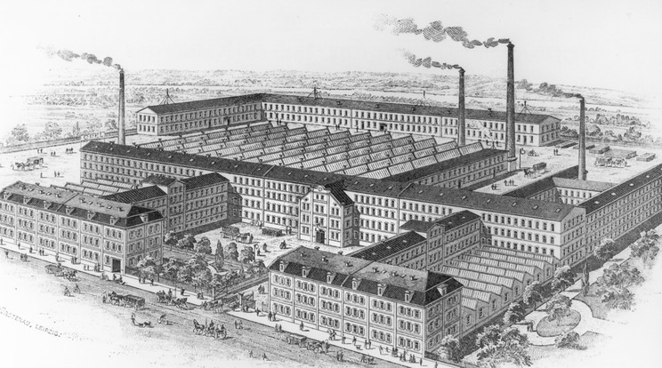 Az Opel gyár 1898-ban.
