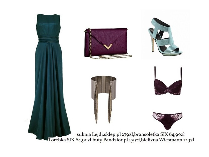 Stylizacje na karnawał z długą suknią w roli głównej