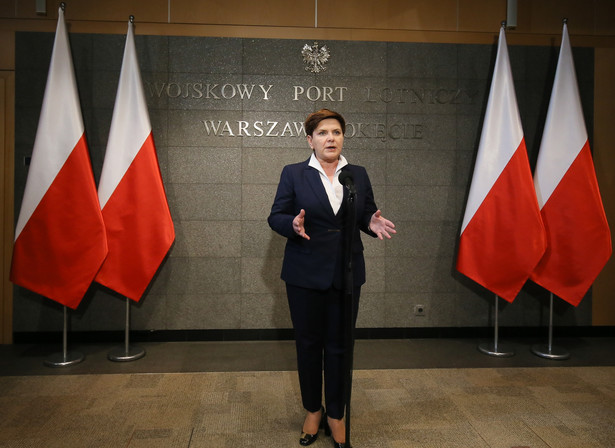 „Było to dobre polskie spotkanie” powiedziała dziennikarzom premier Beata Szydło