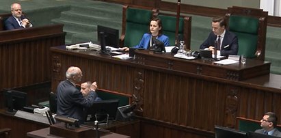 Macierewicz starł się z Bosakiem."Blokuje pan prawdę" [WIDEO]