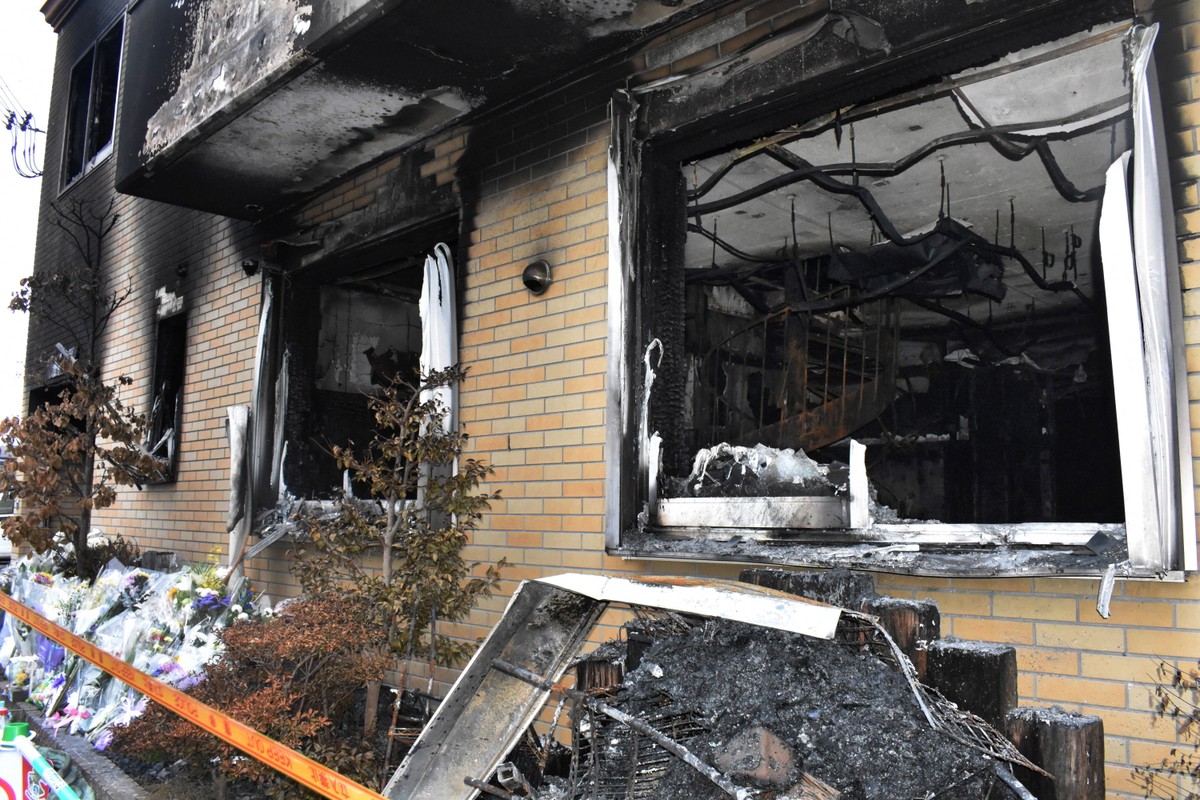 Pożar wybuchł w studiu Kyoto Animation