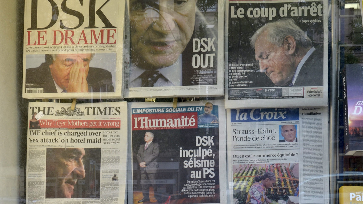 Skandal wokół szefa MFW Dominique'a Strauss-Kahna daje prezydentowi Nicolasowi Sarkozy'emu niespodziewaną szansę na reelekcję - podkreśla dzisiaj prasa nad Sekwaną. Według niej, na tej aferze mogą zyskać także partyjni koledzy Strauss-Kahna.