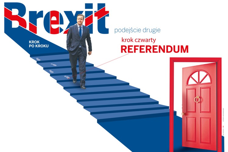 <b>Brexit krok czwarty: REFERENDUM</b>
<br>
<br>
Głosowanie ma się odbyć najpóźniej do końca 2017 r., ale Cameron nie wyklucza, że mogłoby zostać przeprowadzone już w przyszłym roku – najwcześniejsza realna data to maj 2016 r., wraz z wyborami lokalnymi w części Zjednoczonego Królestwa, ale spekuluje się też o jesieni. Wiadomo natomiast, że pytanie będzie brzmiało: „Czy Zjednoczone Królestwo powinno pozostać członkiem Unii Europejskiej czy też opuścić Unię Europejską?”. Pierwotna wersja pytania „Czy Zjednoczone Królestwo powinno pozostać członkiem Unii Europejskiej” zostało zmienione przez komisję wyborczą, po skargach, że nie jest neutralne. Zawsze łatwiej jest prowadzić kampanię pozytywną, bo ludzie mają większą skłonność do głosowania na „tak” niż „nie”. Nowa wersja jest w pełni neutralna, bo do wyboru są odpowiedzi „pozostać członkiem Unii Europejskiej” i „opuścić Unię Europejską”.
