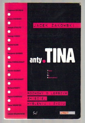 "Anty-TINA". Okładka książki
