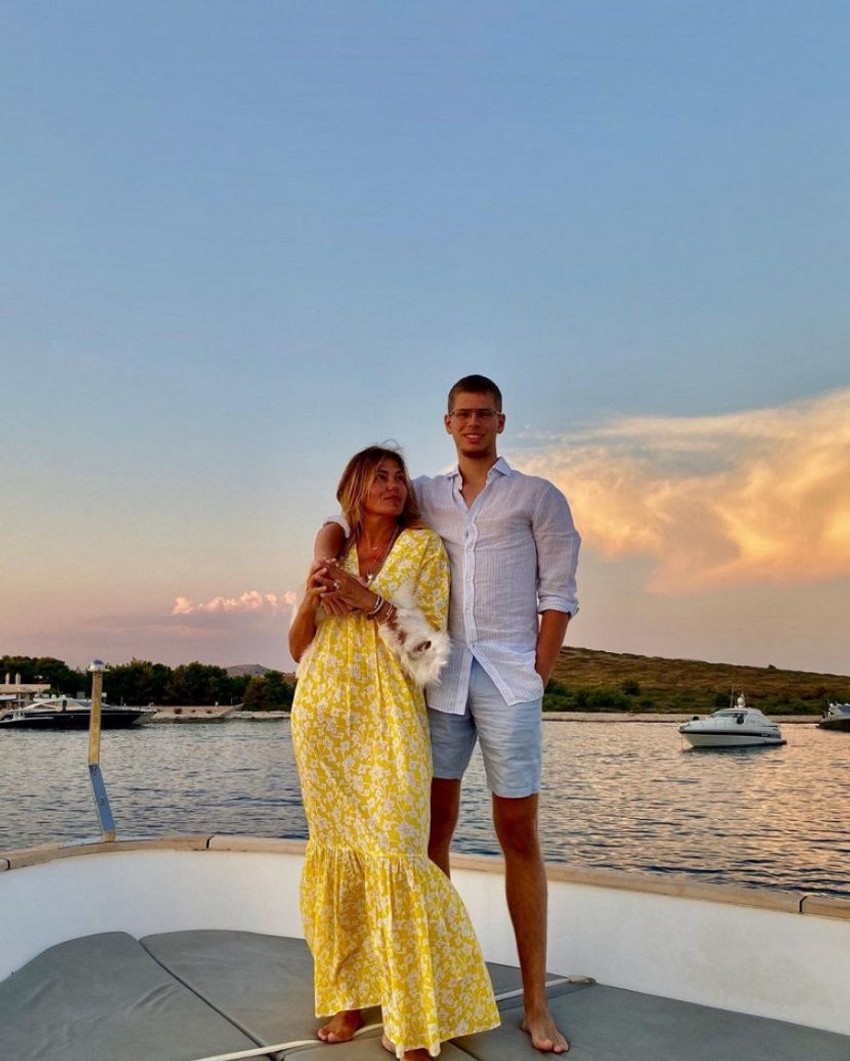 Branka Nevistić, sin Luka