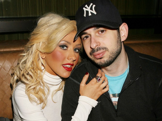 Christina Aguilera i Jordan Bratman. Ona podobno woli kobiety!