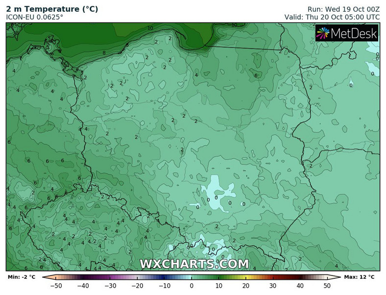 Nad ranem nie zabraknie przymrozków.