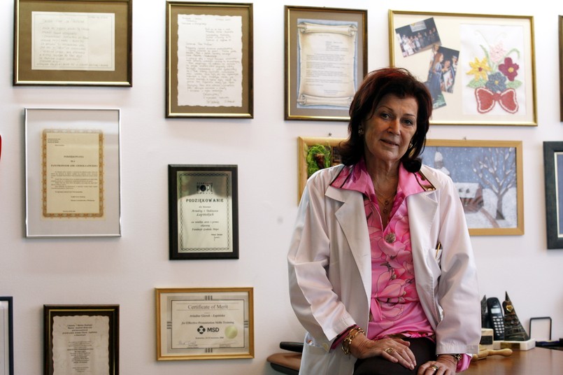 Ariadna Gierek Łapińska kierownik kliniki okulistycznej