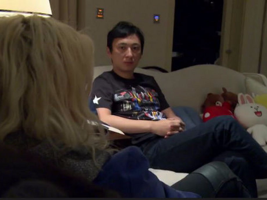 Wang Sincong in an interview with the BBC.
