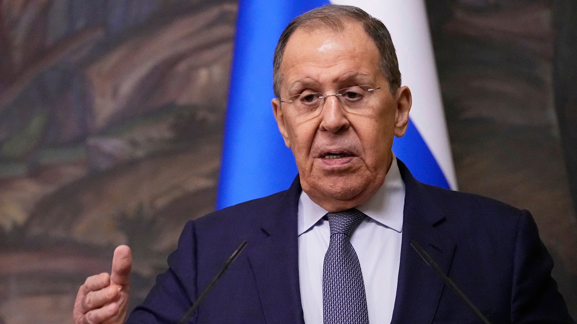 Ruský minister zahraničných vecí Sergej Lavrov.