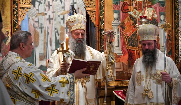 Patrijarh Porfirije u Peći