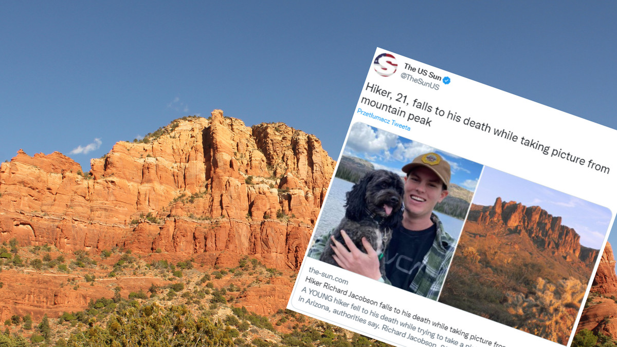 USA: chciał sobie zrobić selfie na szczycie góry i spadł w przepaść