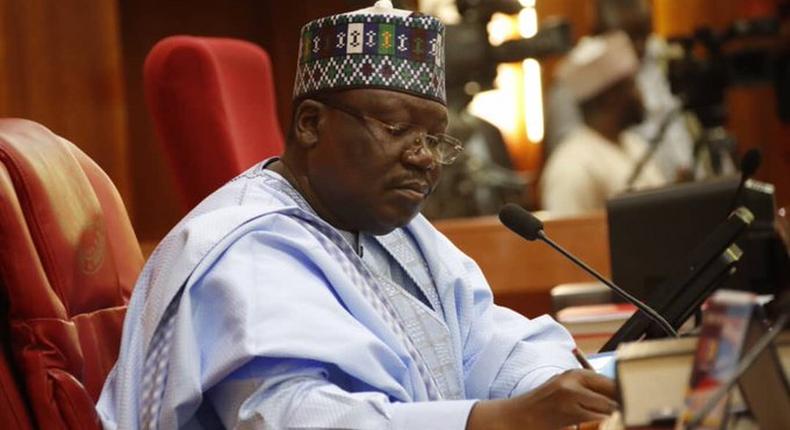 The President of the Senate, Dr Ahmad Lawan  [Twitter/@SPNigeria]