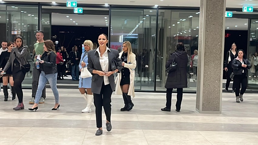 Aleksandra Prijović na koncertu Marije Šerifović