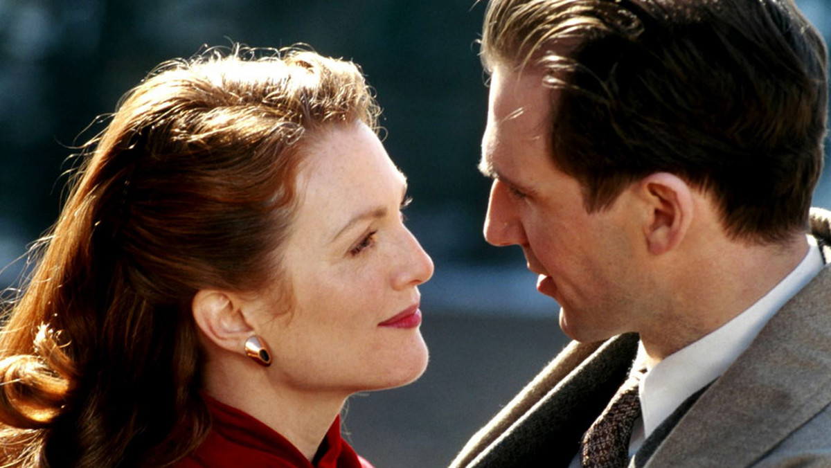 "Koniec romansu", reżyseria: Neil Jordan. Obsada: Ralph Fiennes, Julianne Moore, Stephen Rea. 1999.