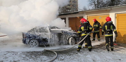 W Opolu spłonęło auto. Dlaczego?