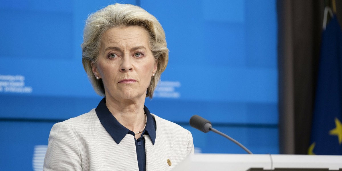 Przewodnicząca Komisji Europejskiej Ursula von der Leyen