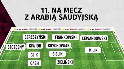 O cenne punkty ale nie o życie. Dziś mecz z Arabią Saudyjską. Michniewicz zaskoczy ze składem? 