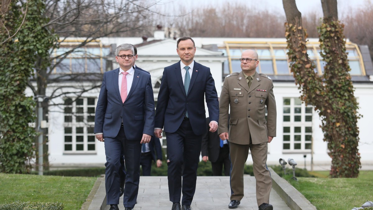 Andrzej Duda, Paweł Soloch, Jarosław Kraszewski