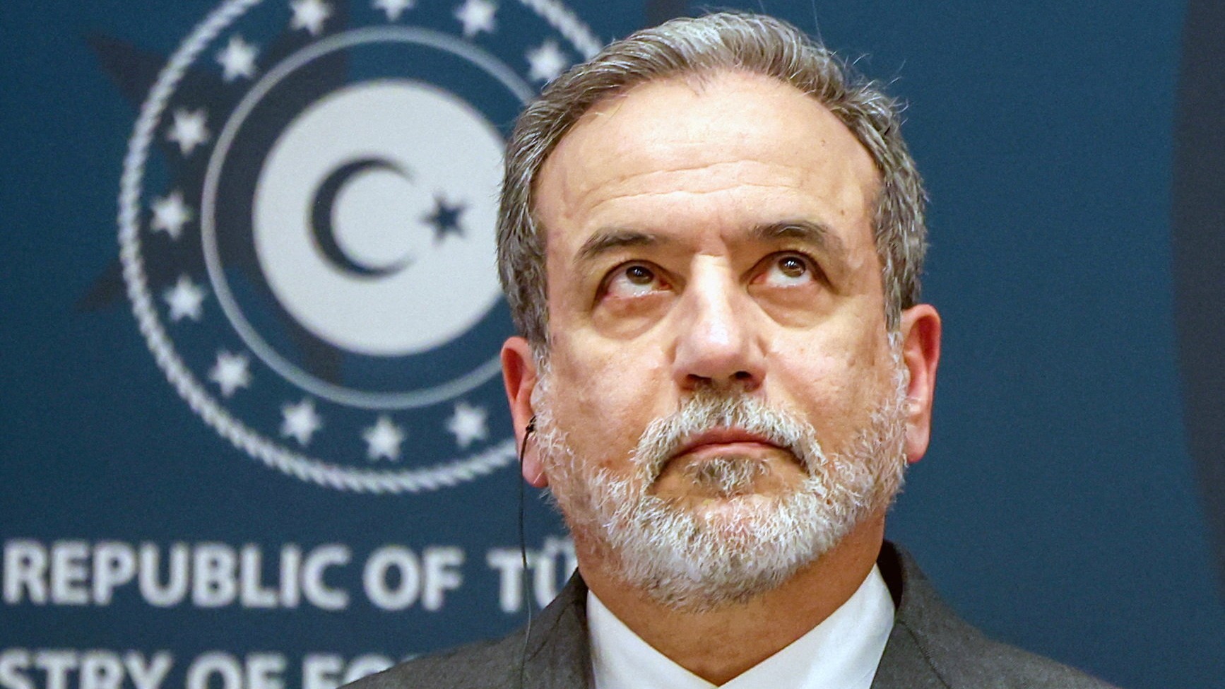 Iránsky minister zahraničných vecí Abbás Arákčí.