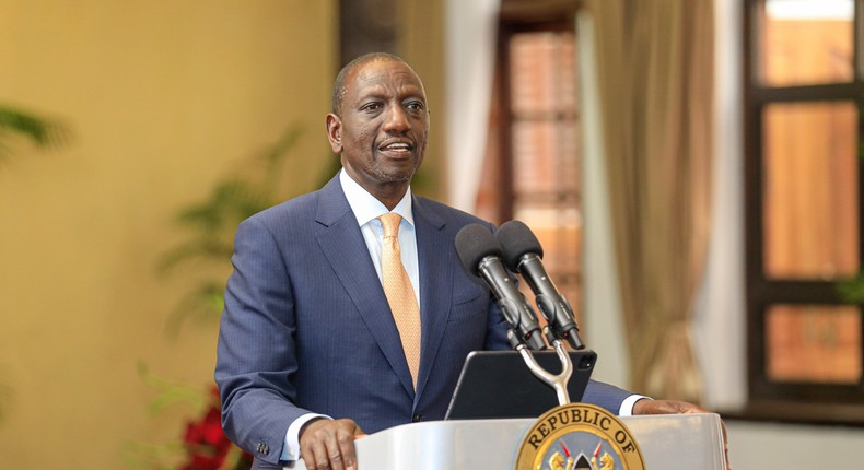 President William Ruto at State House, Nairobi