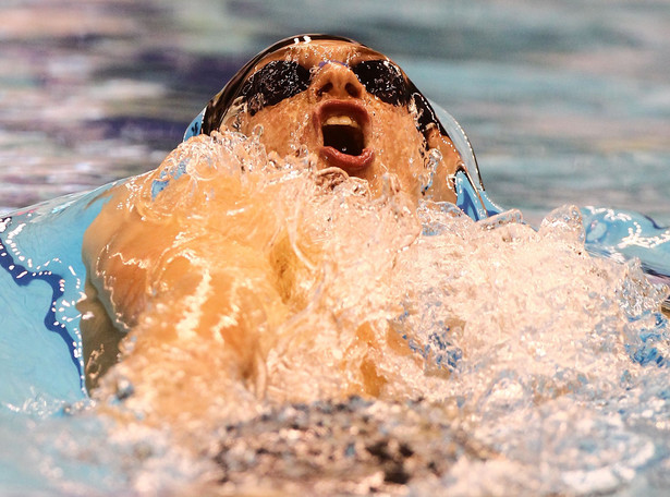 Kawęcki piąty w finale 200 m stylem grzbietowym