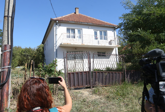 The house in Baric where Jasmina's body was found