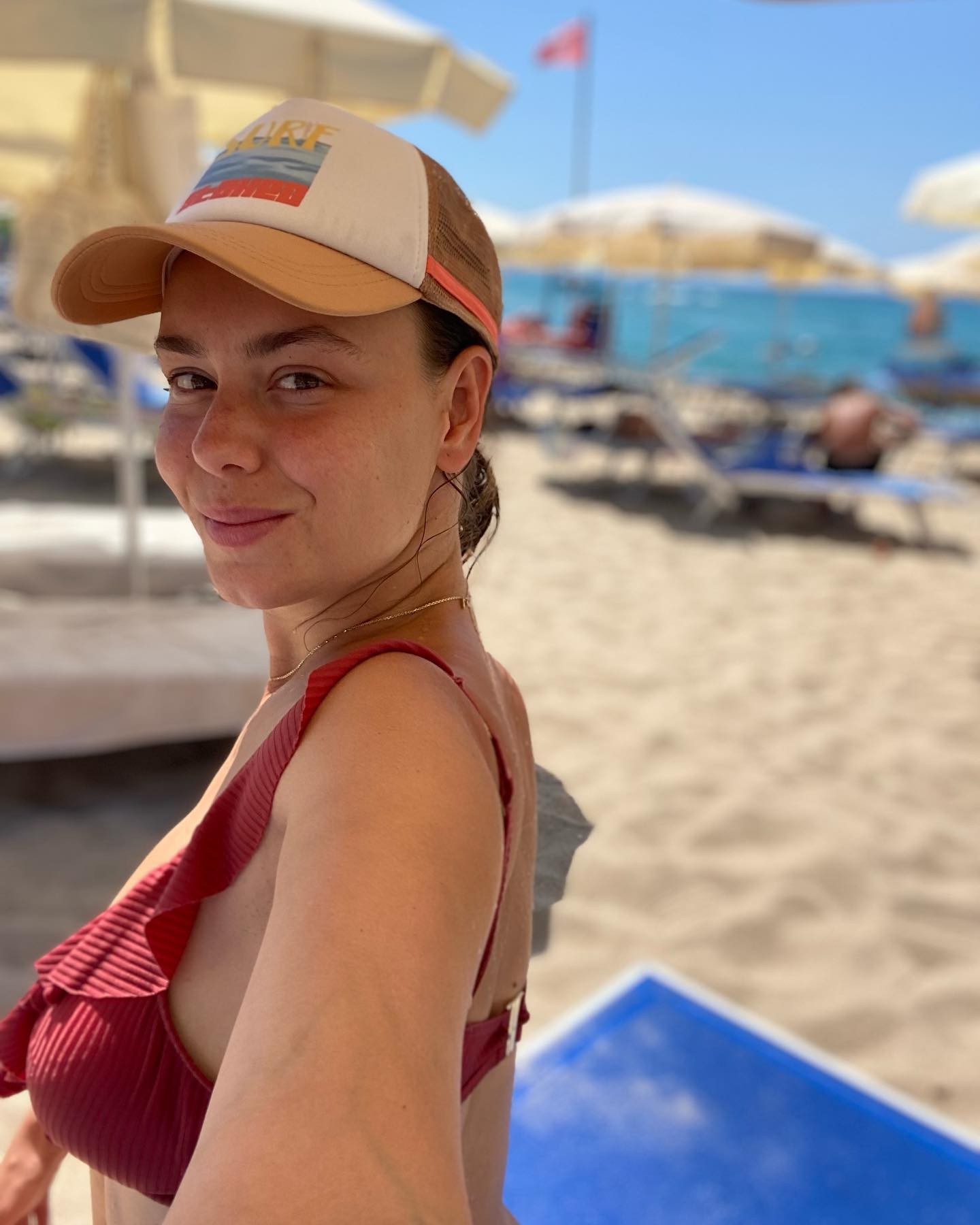 Herečka Dominika Kavaschová.