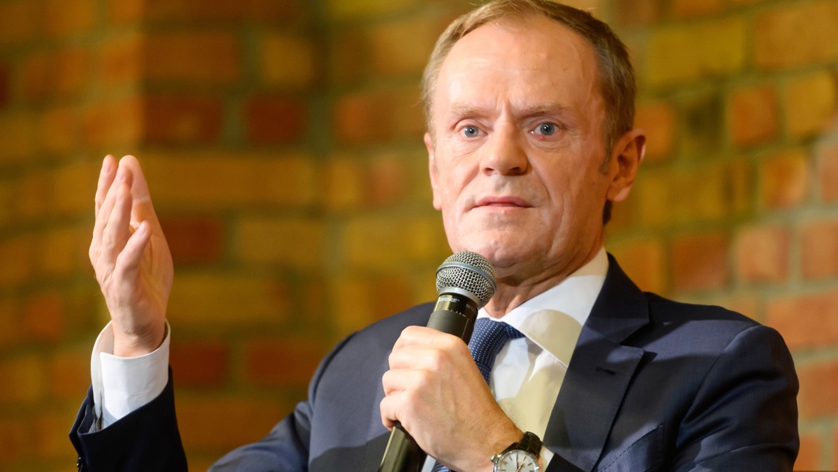 Donald Tusk we Wrocławiu. "Zamaszystym krokiem występujemy z UE"