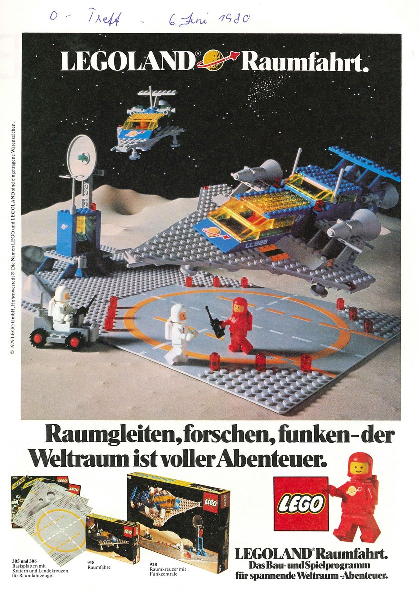 Stare reklamy Lego