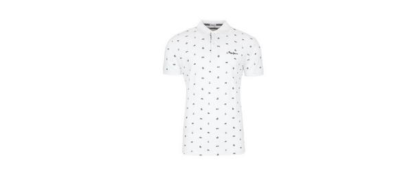 Koszulka polo - PEPE JEANS Sergio Optic White