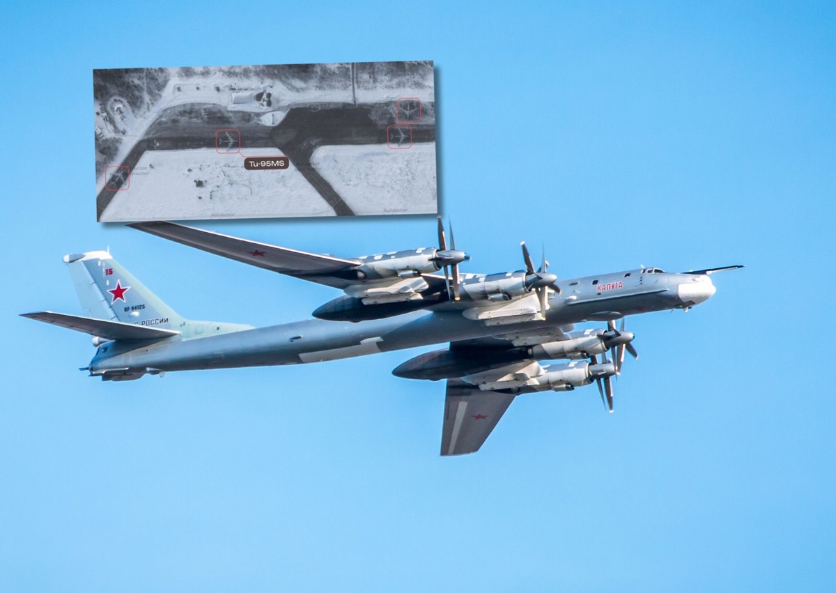 Rosja przerzuca bombowce Tu-95MS. Satelita ujawnił wielką operację