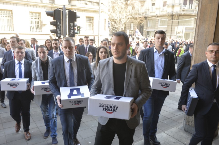 SNS prva predala listu