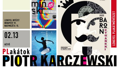 Wystawa polskiego twórcy plakatów Piotra Karczewskiego na Węgrzech