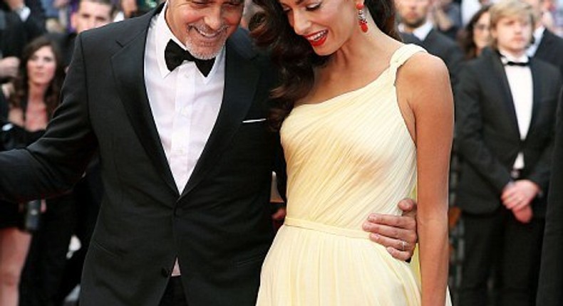 George and Amal Clooney at the Cannes Film Festival