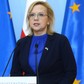 Warszawa, 14.06.2022. Minister klimatu i środowiska Anna Moskwa podczas konferencji prasowej po posiedzeniu Rady Ministrów, 14 bm. w siedzibie KPRM w Warszawie. (jm) PAP/Rafał Guz