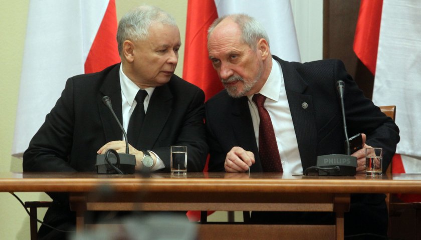 Jarosław Kaczyński i Antoni Macierewicz