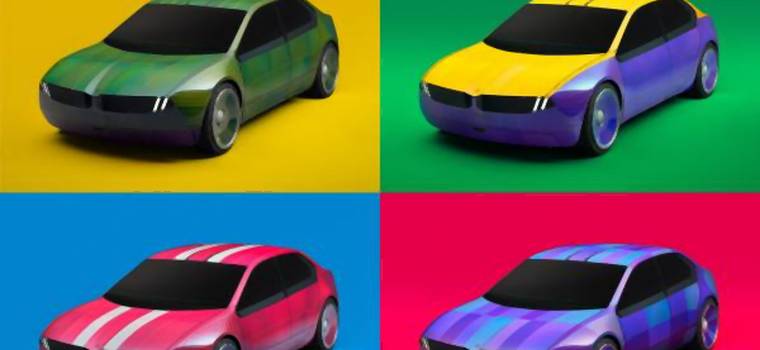 BMW zaprezentowało samochód zmieniający kolor karoserii [CES 2023]