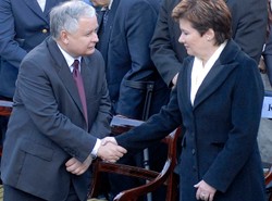 Kaczyński: Gronkiewicz-Waltz się zabawia